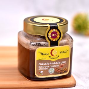 Honey with Cinnamon & Turmeric 300gm (DARSEEN)